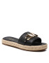 MICHAEL Michael Kors Espadrilles Izzy Slide 40S2IZFP1L Fekete - Pepit.hu