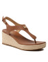 MICHAEL Michael Kors Espadrilles Laney Thong 40T0LAMS1M Barna - Pepit.hu