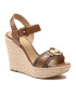 MICHAEL Michael Kors Espadrilles Rory Wedge 40R3ROHS2L Barna - Pepit.hu