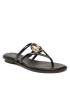 MICHAEL Michael Kors Flip-flops Hampton Flat 40S3HMFS1A Fekete - Pepit.hu