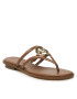 MICHAEL Michael Kors Flip-flops Hampton Flat 40S3HMFS1L Barna - Pepit.hu