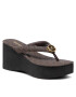 MICHAEL Michael Kors Flip-flops Sarita Wedge Flip Flop 40T2SRFA1B Barna - Pepit.hu