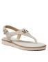 MICHAEL Michael Kors Szandál Jilly Flat Sandal 40S2JLFAAB Ekru - Pepit.hu