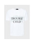 Mindout Póló Unisex Trouble Child Fehér Oversize - Pepit.hu