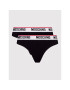 MOSCHINO Underwear & Swim 2 db brazil alsó 4745 9003 Fekete - Pepit.hu