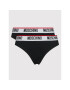 MOSCHINO Underwear & Swim 2 db brazil alsó 4745 9003 Fekete - Pepit.hu