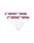 MOSCHINO Underwear & Swim 2 db brazil alsó ZUA4745 9003 Fehér - Pepit.hu