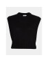 Moss Copenhagen Mellény Mschleatrice 17723 Fekete Cropped Fit - Pepit.hu