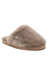 Mou Papucs Closed Toe Sheepskin Fur Slippper FW161000L Bézs - Pepit.hu