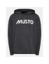 Musto Pulóver Logo 82446 Szürke Regular Fit - Pepit.hu