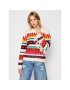 My Twin Sweater 202MP3220 Bézs Loose Fit - Pepit.hu