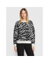 NAF NAF Sweater Mzebra THNU53 Fekete Regular Fit - Pepit.hu