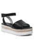 Nero Giardini Espadrilles E218830D Fekete - Pepit.hu