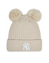 New Era Sapka Wmns Double Pom Beanie Nyy 60364292 Bézs - Pepit.hu