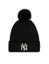 New Era Sapka Wmns Metallic Pom Beanie Nyy 60364282 Fekete - Pepit.hu