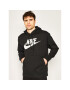 Nike Pulóver Sportswear Club BV2973 Fekete Standard Fit - Pepit.hu