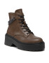 ONLY Shoes Bokacsizma Lace Up Boot 15238830 Zöld - Pepit.hu