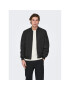 Only & Sons Bomber dzseki Joshua 22023287 Fekete Regular Fit - Pepit.hu