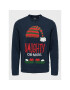 Only & Sons Sweater Xmas 22023350 Sötétkék Regular Fit - Pepit.hu