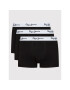 Pepe Jeans 3 darab boxer Isaac PMU10059 Fekete - Pepit.hu