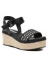 Pepe Jeans Espadrilles Witney Jacquard PLS90594 Fekete - Pepit.hu