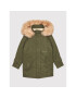 Pepe Jeans Parka Charlotte PG401006 Zöld Regular Fit - Pepit.hu