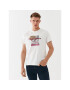 Pepe Jeans Póló Melbourne Tee PM508978 Fehér Regular Fit - Pepit.hu