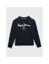 Pepe Jeans Sweater Larson PB701141 Sötétkék Regular Fit - Pepit.hu