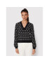 Pinko Sweater Tuxedo 1G18FJ Y7UH Fekete Regular Fit - Pepit.hu