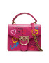 Pinko Táska Love Mini Top Handle Street Art Love Al 22-23 PLTT 1P22W6 A043 Rózsaszín - Pepit.hu