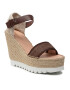 Pollini Espadrilles TA1612BI0EQ2V300 Barna - Pepit.hu