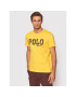 Polo Ralph Lauren Póló 710853265002 Sárga Custom Slim Fit - Pepit.hu