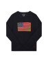 Polo Ralph Lauren Sweater Hunter 321668285001 Sötétkék Regular Fit - Pepit.hu