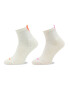 Puma 2 pár női bokazokni Women Heart Short Sock 2P 938020 Ekru - Pepit.hu