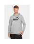 Puma Pulóver Ess Big Logo 586686 Szürke Regular Fit - Pepit.hu