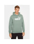 Puma Pulóver Ess Big Logo 586687 Zöld Regular Fit - Pepit.hu