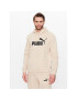 Puma Pulóver Essentials Big Logo 586687 Bézs Regular Fit - Pepit.hu