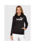 Puma Pulóver Essentials Logo 586788 Fekete Regular Fit - Pepit.hu