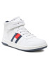 Tommy Hilfiger Sportcipő High Top Lace-Up Velcro Sneaker T3B9-32476-1351 D Fehér - Pepit.hu