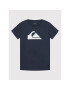 Quiksilver Póló Comp Logo EQBZT04369 Sötétkék Regular Fit - Pepit.hu