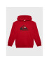 Quiksilver Pulóver Big Logo Hoodie EQBFT03720 Piros Regular Fit - Pepit.hu