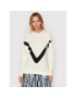 Red Valentino Sweater WR0KC08R66R Bézs Relaxed Fit - Pepit.hu