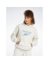 Reebok Pulóver Archive Classics Big Logo Fleece IC8095 Szürke Oversize - Pepit.hu