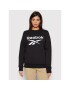 Reebok Pulóver Frotte Identity Logo GL2534 Fekete Oversize - Pepit.hu