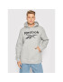 Reebok Pulóver Identity Fleece Hoodie GS1609 Szürke Regular Fit - Pepit.hu