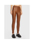 Remain Bőrnadrág Snipe Leggings Leather RM1508 Barna Slim Fit - Pepit.hu