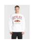 Replay Pulóver M6271.000.22890CS Fehér Regular Fit - Pepit.hu