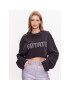 ROTATE Blúz Rhinestone Tyra 7003211959 Szürke Cropped Fit - Pepit.hu