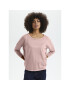 Saint Tropez Sweater 30500003 Rózsaszín Casual Fit - Pepit.hu