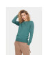 Saint Tropez Sweater 30511753 Zöld Regular Fit - Pepit.hu